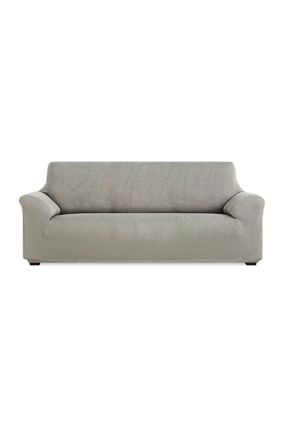 JOJO HOME Elastic Sofa Cover, Jojo Home, Uni, Size L-3 Seats, 180x230cm, Light Grey