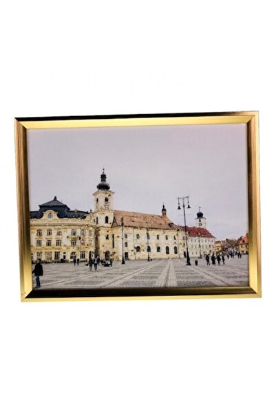 OEM Tablou decorativ cu ramă MDF, Sibiu Images, 43x33 cm