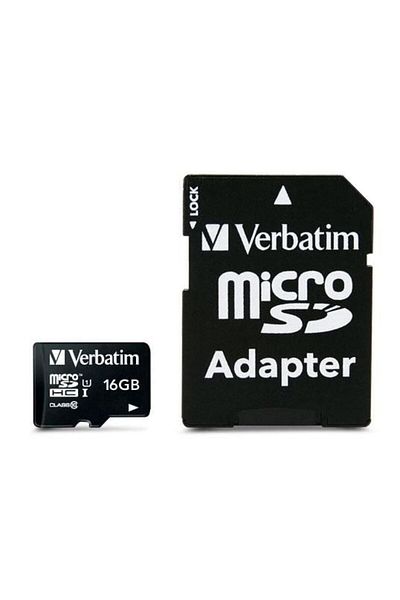 Verbatim 16GB SD Micro (SDHC) Class 10, 44082