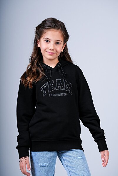Trabzonspor GENÇ SWEATSHIRT KAPÜŞONLU TEAM NAKIŞLI