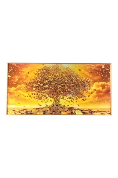 OEM Tablou abstract din plastic cu aplicații de strasuri, 80x40 cm, multicolo...