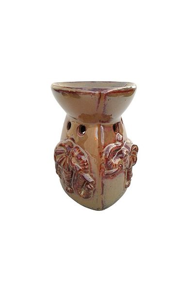 OEM Ceramic Support for Aromatic Oils with Elephant, 10 x 12 cm