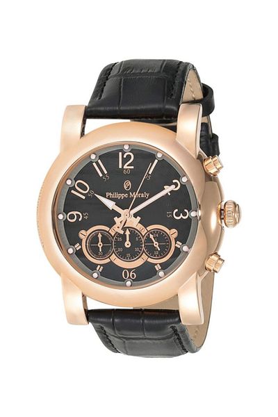 Philippe Moraly Men's Analog Wrist Watch LC1111RBB