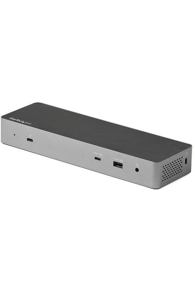 Electronica Stație de andocare StarTech.com Thunderbolt 3 cu compatibilitate USB-C, TB3CDK2DHUE