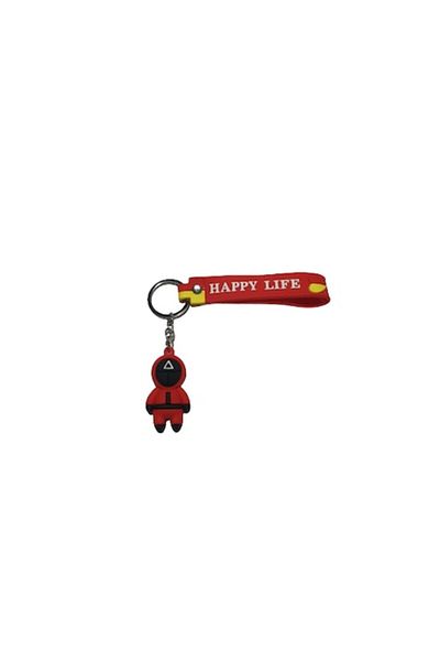 OEM Keychain with Squid Game figurine, 6cm, Triangle