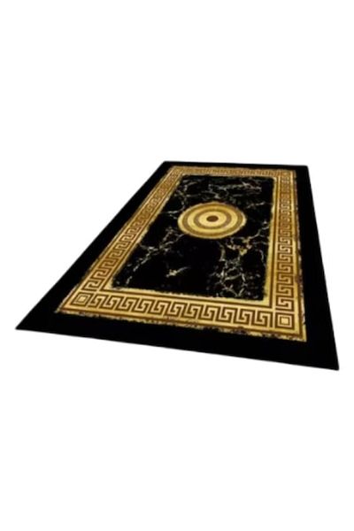 OEM Covor Antiderapant, Polipropilena, Imprimeu Grecesc M1, Multicolor, 80x150cm