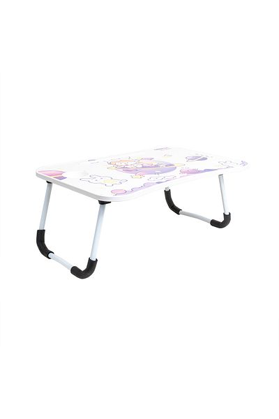 Z-Tools Folding laptop table, 60x40x26cm, tablet stand, purple / ZTS9178