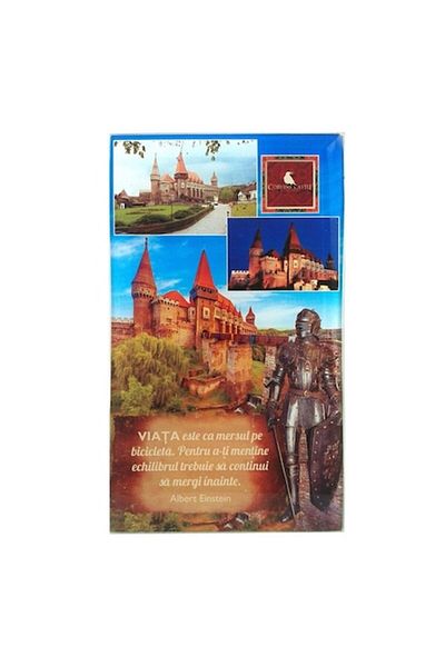 OEM Decorative Applique - Corvin Castle and Various Quotes, M4, 10x17 cm