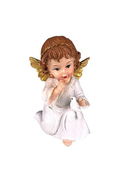 OEM Resin Decoration, Angel, 10x11cm, Multicolor, M4