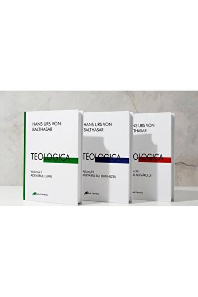 Editura Galaxia Gutenberg Seria Teologica (3 volume), Hans Urs von Balthasar