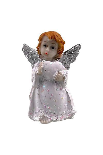 OEM Înger din rășină cu inimă 3X6 cm M3
