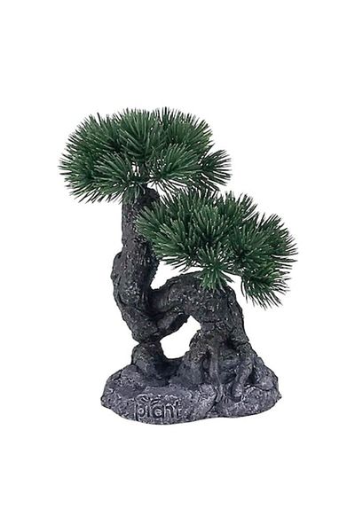 OEM Plastic Bonsai on Ceramic Base, 20x22 cm, Multicolor, M3