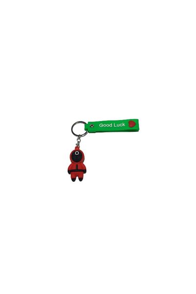 OEM Keychain with Squid Game Figurine, 6cm, Circle