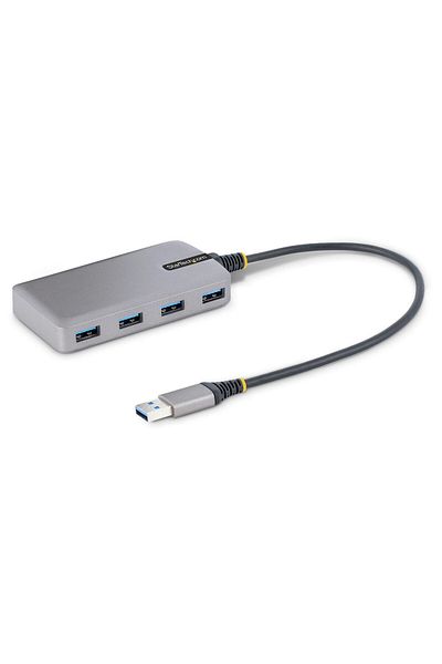 Electronica Hub USB cu 4 porturi StarTech.com - USB 3.0 5Gbps, alimentat prin USB, USB-A la 4x USB-A,