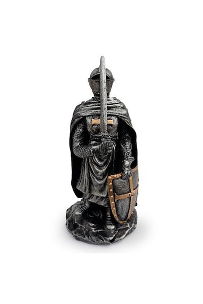 OEM Resin Figurine Soldier in Armor with Shield M2, 11x24 cm