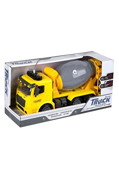 divendi-ro Vehicul de șantier de jucărie, betonieră cu coș, cu lumini și sune...