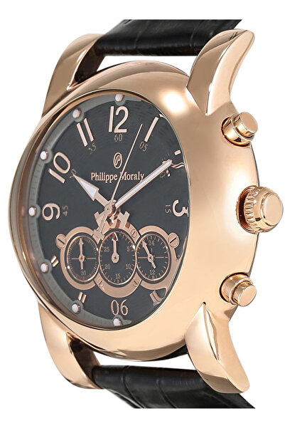 Philippe Moraly Men's Analog Wrist Watch LC1111RBB