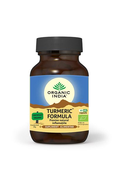 Organic India Turmeric Formula | Prevents Inflammation 60 Caps