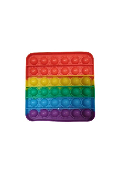 OEM Jucărie interactivă Pop it Now, silicon, senzorială, 12 cm, pătrată, mult...