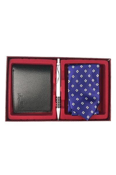 OEM Set Barbati, 3 piese, Portofel/Pix/Cravata, Multicolor, M2