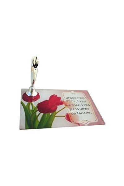 OEM Set 12 pieces of ceramic plate with magnet, Humulesti, 6x6cm