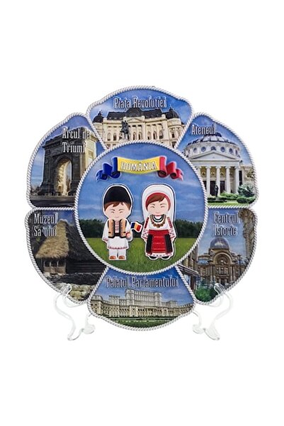 OEM Decorațiune murală din rășină în formă de floare cu imagini din București...