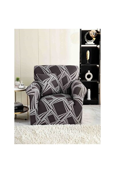 JOJO HOME Еластичен калъф за фотьойл, Jojo Home, абстрактен принт, M8, 90x140см