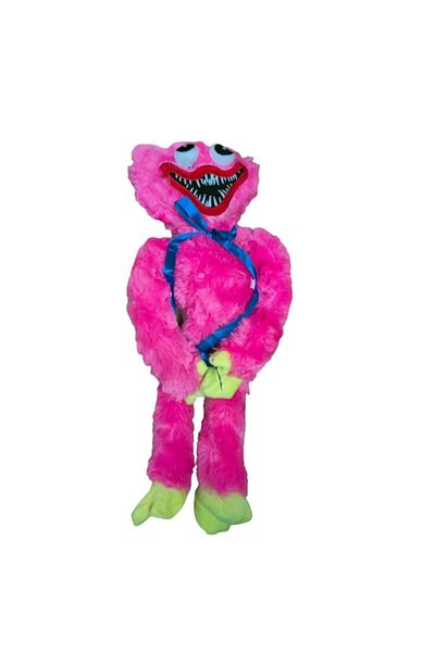 OEM Plush Toy, Kissy Missy, Huggy Wuggy Doll, pink, 40 cm