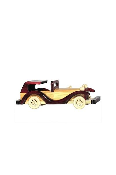 OEM Wooden Decoration, Vintage Car, 20x8cm, Multicolor, M4