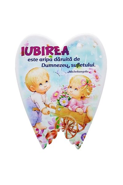 OEM Aplica in forma de aripi cu maxime, M1, 16x20 cm