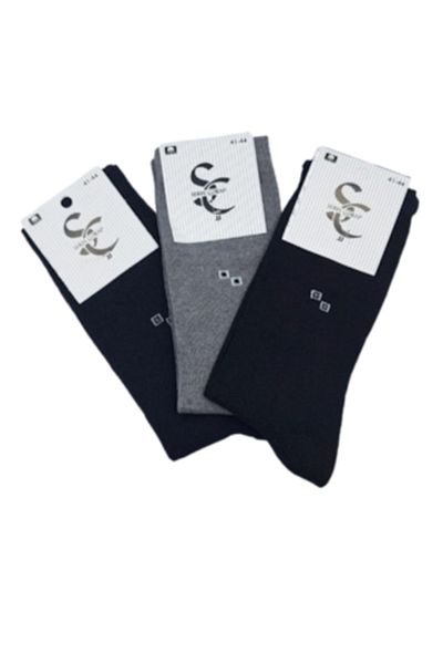 OEM Set 3 perechi șosete bărbătești din bumbac Serin multicolor 41-44