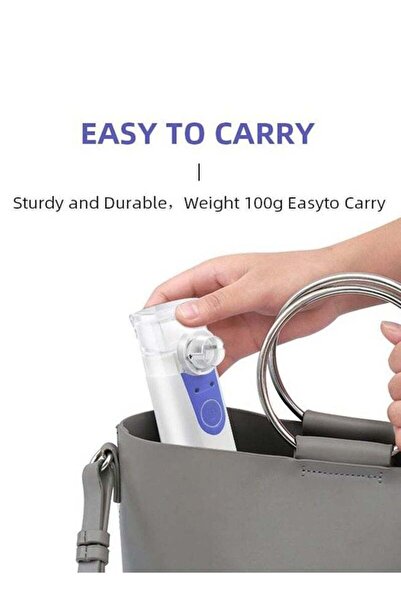 Yelajoy Portable Nebuliser,Handheld Nebuliser of Mist,Mesh Nebuliser for Kids Adult,For Respiratory Problems