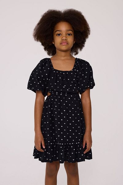Tyess Girl Black Dress