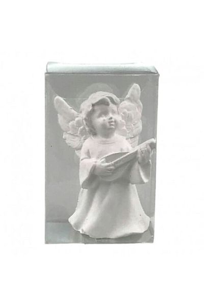OEM Figurină înger din rășină cu instrumente muzicale 4x6CM, M1