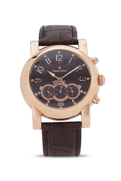 Philippe Moraly Men's Analog Wrist Watch LC1111ROO