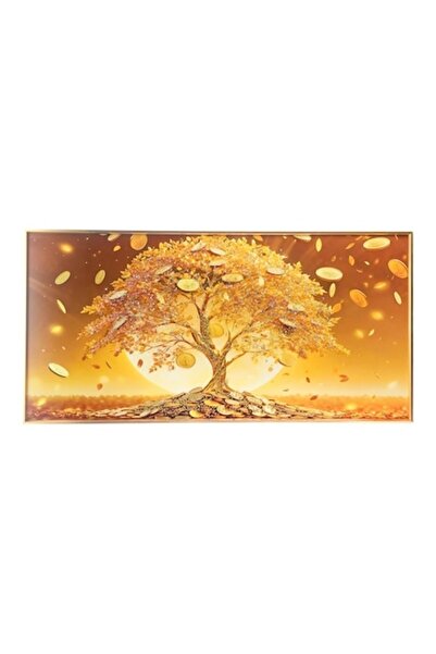 OEM Pictură abstractă din plastic cu pietricele decorative, 80x40 cm, multico...