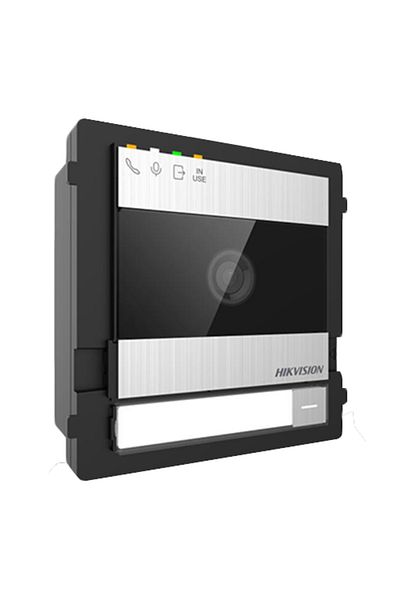 Hikvision 2-wire video intercom KIT for 1 family, 7 inch monitor, Alarm, IK08, 32GB Card - DS-KIS704EY-SS