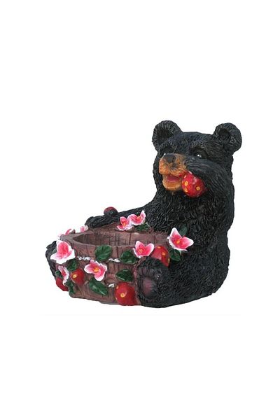 OEM Ghiveci cu ursuleț și căpșuni, 17 cm