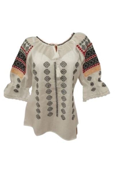 OEM Ie pentru dama traditionala, bumbac, multicolor, marime XL