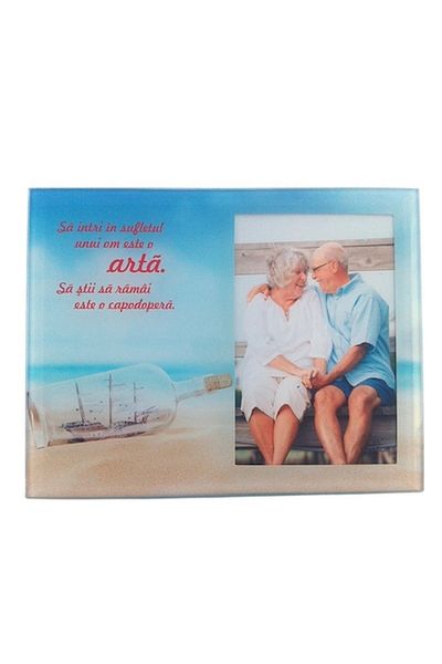 OEM Photo Frame, Glass, Love Messages, 10x15cm, Multicolor, M5