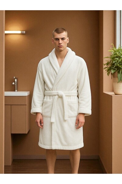asev tekstil Cotton men's bathrobe