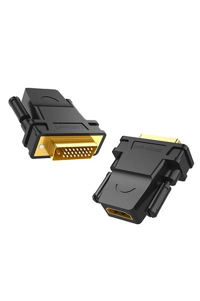 Ugreen Adaptor HDMI mamă - DVI mascul FHD 60Hz negru