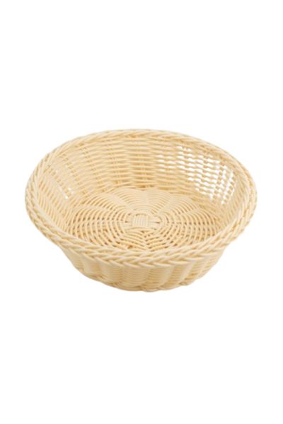OEM Coș pentru pâine PVC, 24x17x6.5 cm Bej M2