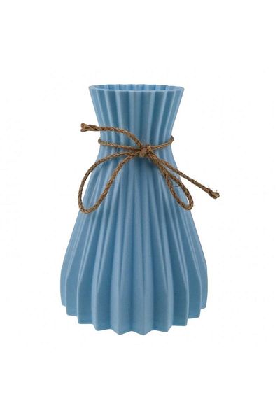 OEM Vaza din plastic, 12x17 cm albastru