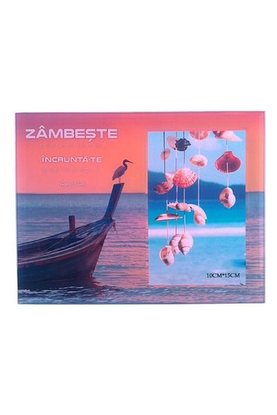 OEM Rama Foto, Sticla, Mesaje Motivationale, 10x15cm, Multicolor, M6
