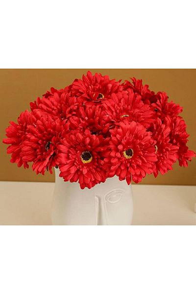 YDGR Gerbera Flower Luxury Artificial – Διακοσμητικό λουλούδι μονόκλαδο