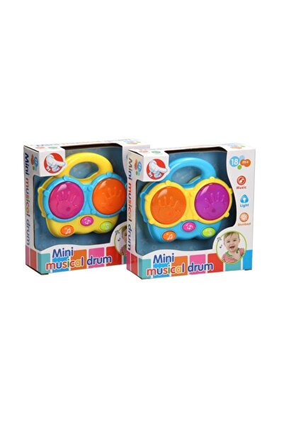 divendi-ro Jucărie pentru copii 18 luni+ Tobe cu lumini și sunete, 16x15x5 cm...