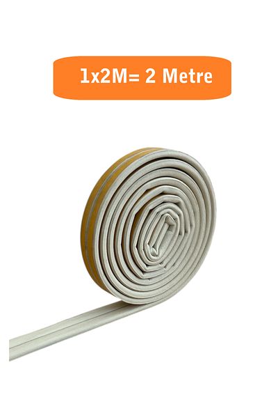 HOMDEP Door Window Wick Adhesive (White) Door Window Tape Tapes 1X2Meter=2 Meters