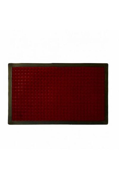 OEM Outdoor Doormat, Textile/PVC 70x45 cm Bordeaux