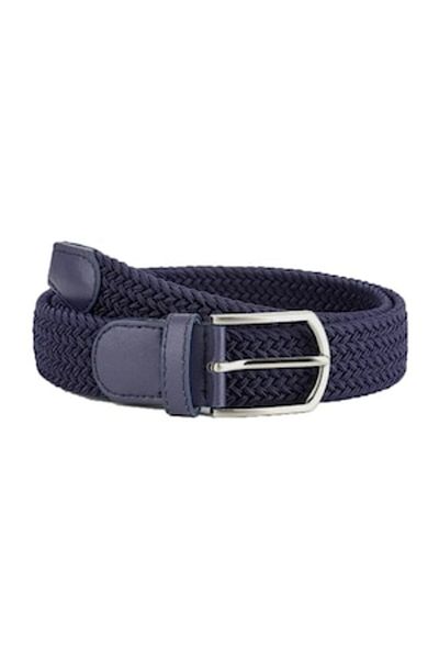 OEM Curea Elastica Unisex, 105-125cmx3.5cm, Bleumarin